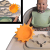 Chipi Nature -10pc Set - (1) Sun Bowl, (2) Cloud Plates, (1) 3-in-1 Rain Drop, (2) Bibs, (2) Tethers